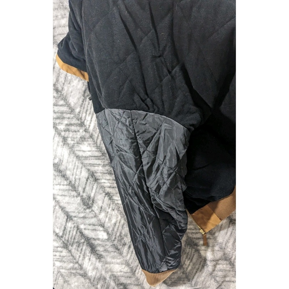 Walls Workwear Insulated Canvas Jacket Quilt Lined Mens 2XL Work Chore Barn Coat - Picture 13 of 15